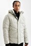 Water Repellent K Hooded Windproof Zippered Pocket Coat C6058Ax24Wn