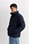 Water Repellent Windproof down Jacket Slim Fit Slim Fit Stand Collar with Zipper Pockets 3156566 - 3