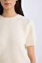 Regular Fit Crew Neck Basic Plain Knitwear Short Sleeve T-Shirt Sweater E3214Ax24Wn - 4