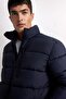 Water Repellent Windproof down Jacket Slim Fit Slim Fit Stand Collar with Zipper Pockets 3156566 - 6
