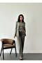 Corduroy Lined Women's Blazer Jacket - 3