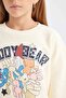 Girl's 2-Piece Set Printed Sweatshirt Elastic Waist Sweatpants D2218A824Wn - 5
