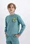 Thick Sweatshirt and Top Set for Boys - D5223A8Ns - 4