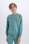 Thick Sweatshirt and Top Set for Boys - D5223A8Ns - 3