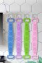 Silicone Massage Double Sided Soft Shower Bath Washcloth - Long Lasting - 4