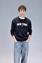 Relax Fit Crew Neck Printed Thick Sweatshirt D2163Ax24Au - 3