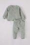 Baby Boy Paw Patrol Pajama Set Long Sleeve Velur Top Elastic Waist Bottom D8656A524Wn - 5