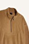Comfort regular fit comfort mold Mock Neck Printed polar sweatshirt c7793ax24au - 8