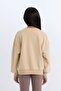 سويت شيرت بناتي من Star Wars-Mandalorian Relax Fit برقبة دائرية D2822A824WN - 6