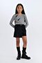 Girl's Gabardine Shorts Skirt D5239A824Wn - 3