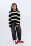 Girl's Barrel Fit Ankle Length Wide Wide Leg Jean Trousers D5448A824Wn - 3