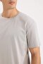 100% Cotton New Regular Fit Crew Neck Basic Plain Short Sleeve T-Shirt E1091Axns - 5