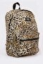 Women's Leopard Patterned Backpack D9776Axns - 2
