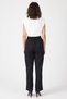 Black Belt Pack High Waist Wide-Leg Women's Trousers 8147A - 5