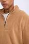 Comfort regular fit comfort mold Mock Neck Printed polar sweatshirt c7793ax24au - 5