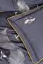 طقم غطاء لحاف مزدوج من الساتان القطني المطرز - 2
