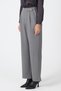 Anthracite Gold Button Detailed Wide Leg Women's Trousers 8111A - 3