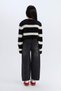Girl's Barrel Fit Ankle Length Wide Wide Leg Jean Trousers D5448A824Wn - 6