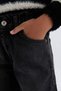 Girl's Barrel Fit Ankle Length Wide Wide Leg Jean Trousers D5448A824Wn - 5