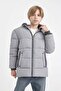 Plush Lined Inflatable Coat for Boy - Hooded, Zippered, and Pockets C8785A824Wn - 5