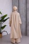 Muslin Double Set Casual Dress - 4