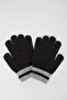 Boy's Printed Knitwear Gloves S0406A624Wn - 4