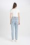 Lina Mom Fit Washed Jean Pants Ripped Detail High Waist Ankle Length C7615Ax24Au - 6