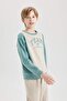 Boy's 2-Piece Set Thick Crew Neck Sweatshirt Elastic Waist Jogger Sweatpants D2043A824Au - 4