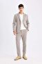 Gabardine Tailored Trousers - Pockets, Straight Leg A8102Ax24Au - 2