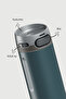 4 Action Trigger-Control Çelik Termos 500 ML Dark Navy ST-227 - 3