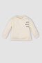 Baby Boy 2 Piece Set Crew Neck Printed T-Shirt Salopet D5406A524Wn - 2