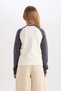 Girls Disney Mickey & Minnie Crop Crew Neck Ribbed Camisole Long Sleeve T-Shirt D2830A824Au - 6