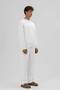 Basic White Unisex Oversize Premium Sweatshirt - 3