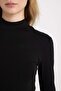 Coool Half Turtleneck Basic Solid Long Sleeve Bodysuit D8034Ax24Wn - 5