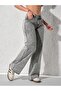 Women's Baggy Fit Denim Jean Washable Pants - 4