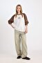 Coool Loose Fit Crew Neck Printed Color Block Sweatshirt D6669Ax24Wn - 2