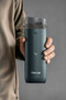 4 Action Trigger-Control Steel Thermos 500 ml Dark Navy St-227 - 5