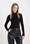 Coool Half Turtleneck Basic Solid Long Sleeve Bodysuit D8034Ax24Wn - 3