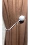 Metal Curtain Rod Accessory Attached to the Cornice 1 Piece (Easy Installation Without Drilling the Wall) - 3