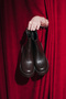 Women's Genuine Leather Daily Boots Thick Serrated Sole Fesco Brown - 5