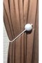 Metal Curtain Rod Accessory Attached to the Cornice 1 Piece (Easy Installation Without Drilling the Wall) - 4