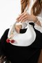 Aliso White Cherry Charm Women's Shoulder Bag with Gift - 2