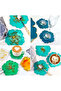 Epoxy Coaster Mold Flower Pattern Coaster Mold Silicone 12X12Cm Gt9212 - 3