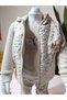 Eid Baby Girl Butterfly Patterned Three-Piece Set (Snap Fastener Sweatshirt + Lace Hoodies + Vest Pants) - 5