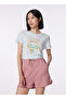 Crew Neck Green Women's T-Shirt W4Gi53K9Sn1-A72C