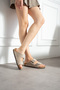 Tokyo Orthopedic Cork Sole Suede Taupe Unisex Slippers - 3