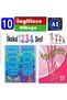 Reading 10 English Stories 2Nd Edition 3. 4. Class - Stage -1. Q.R. Coded + 1 Workbook Practice Book