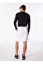 Normal Beyaz Erkek Sweat Şort KBQX BASIC S4_BASIC REGULAR FIT SWE - 5