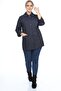 Plus Size Trench Coat - 6