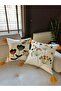 غطاء وسادة مطرز من القماش الكريمي من E-Bizz Home قطعتين - 2
